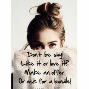 Ask for items to be bundled together.